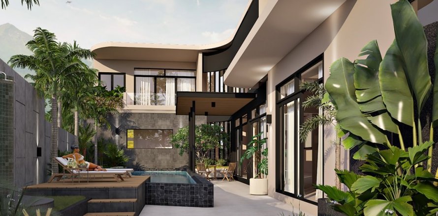 Villa in Bang Tao, Thailand 4 Schlafzimmer № 179226