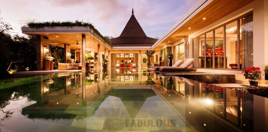 Chalet de 3 dormitorios en Bang Tao, Tailandia № 179703