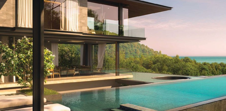 Chalet de 4 dormitorios en Kamala, Tailandia № 170215