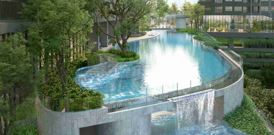 Condominio de 2 dormitorios en Thonburi, Bangkok, Tailandia № 183254