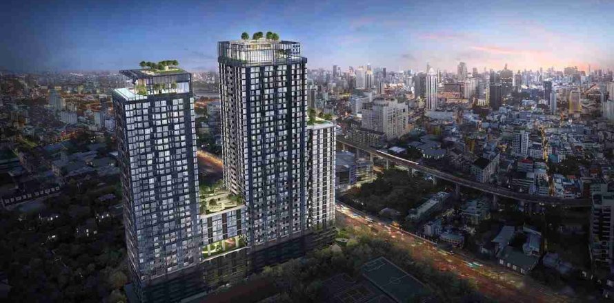 Condominio de 1 dormitorio en Phaya Thai, Bangkok, Tailandia № 183252