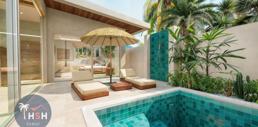 Villa in Ko Samui, Thailand 2 Schlafzimmer № 179940