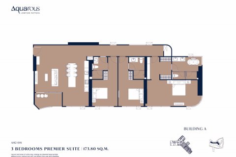 Condominio de 3 dormitorios en Bang Lamung, Tailandia № 165543 - foto 11