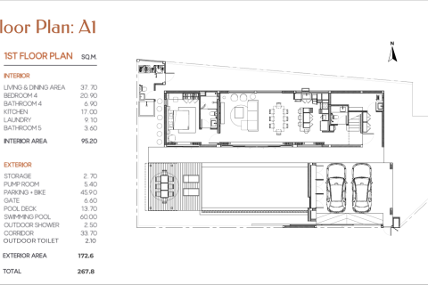 Chalet de 4 dormitorios en Rawai, Tailandia № 70964 - foto 24
