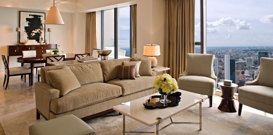 Condominio de 3 dormitorios en Bangkok, Tailandia en The Met № 51264