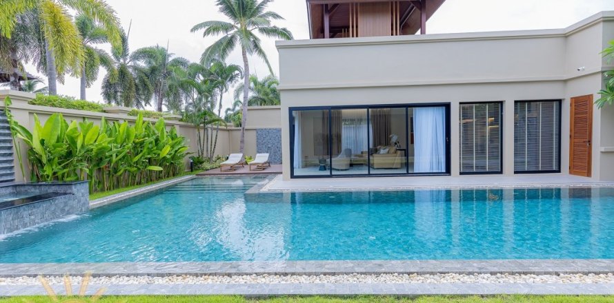 Chalet de 3 dormitorios en Bang Tao, Tailandia № 179469