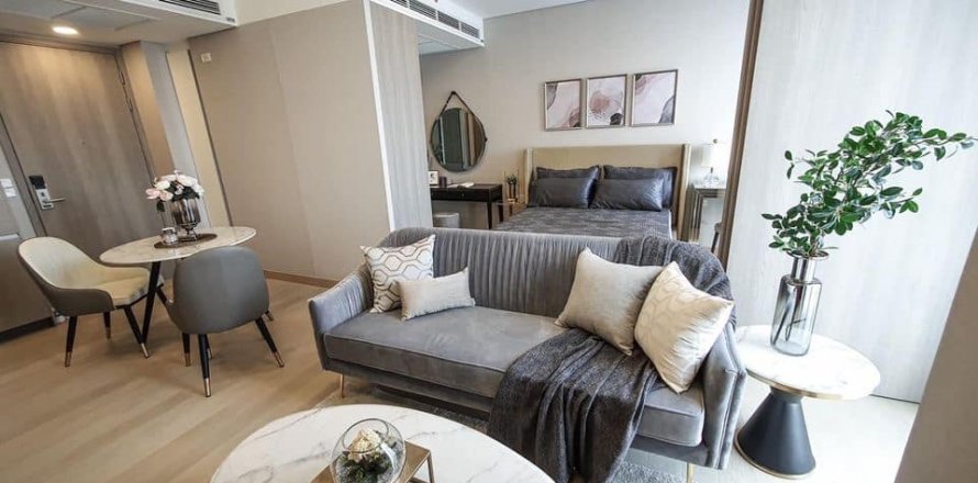 Condominio de 1 dormitorio en Bangkok, Tailandia № 142987