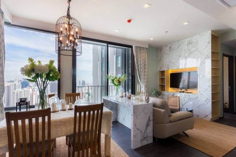 Condo à Bangkok, Thaïlande, 2 chambres  № 157397