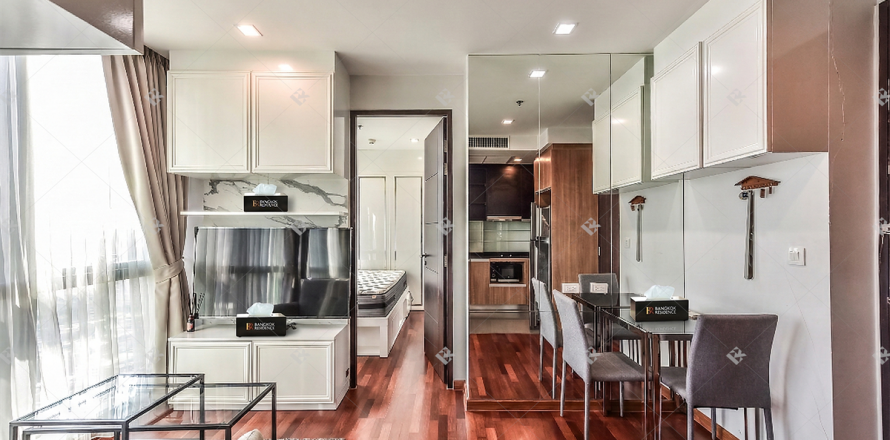 Condo à Bangkok, Thaïlande, 1 chambre № 185166