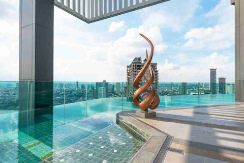 Condominio de 1 dormitorio en Thonburi, Bangkok, Tailandia № 183473 - foto 2