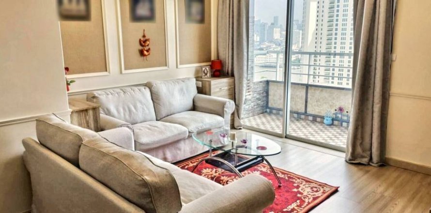 Condominio de 2 dormitorios en Khlong San, Bangkok, Tailandia № 116700