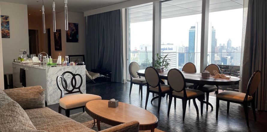 Condominio de 3 dormitorios en Sathon, Bangkok, Tailandia № 222412