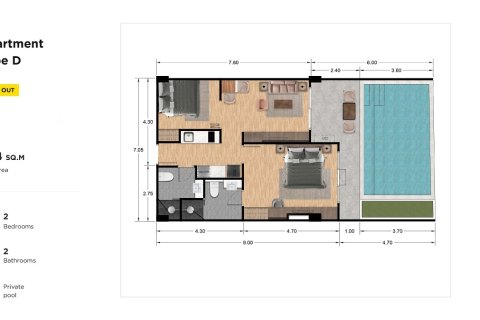 Condominio de 2 dormitorios en Rawai, Tailandia № 165465 - foto 14