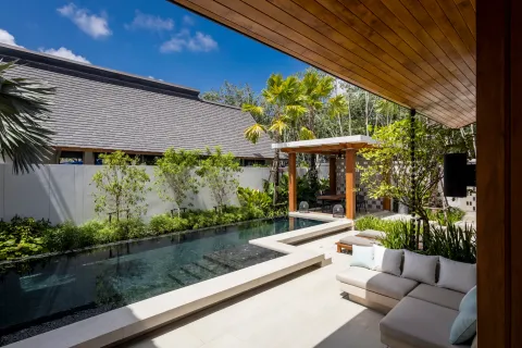 Chalet de 3 dormitorios en Phuket, Tailandia № 146409 - foto 14
