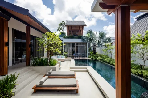 Chalet de 3 dormitorios en Phuket, Tailandia № 146409 - foto 5