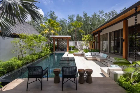 Chalet de 3 dormitorios en Phuket, Tailandia № 146409 - foto 12
