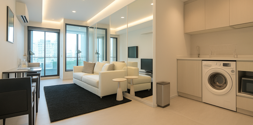 Estudio en el condominio en Khlong Toei, Bangkok, Tailandia № 139809
