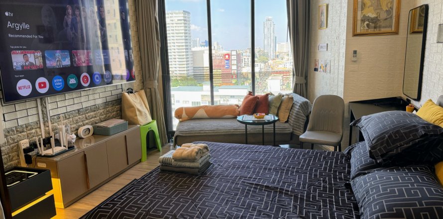 Estudio en el condominio en Pattaya, Tailandia № 139806