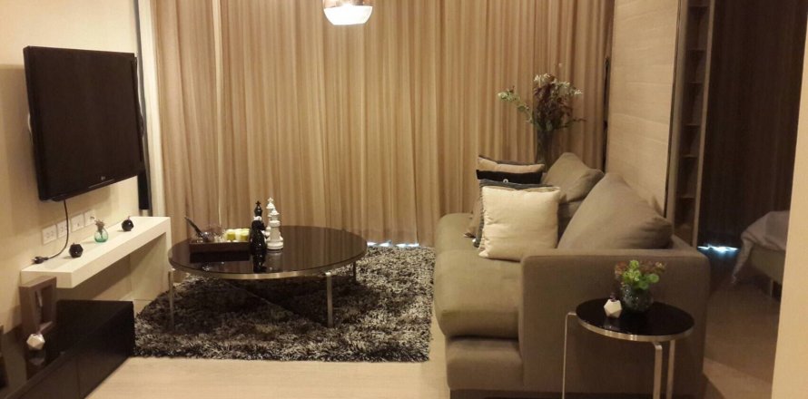 Condo à Bangkok, Thaïlande, 1 chambre  № 144154