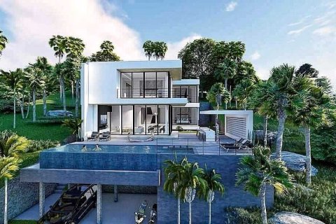 Chalet de 4 dormitorios en Ko Samui, Tailandia № 158975 - foto 7