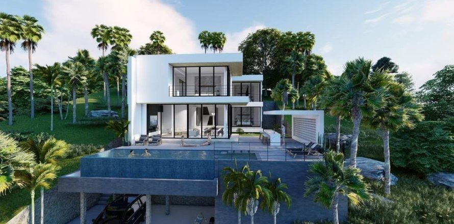 Chalet de 4 dormitorios en Ko Samui, Tailandia № 158975