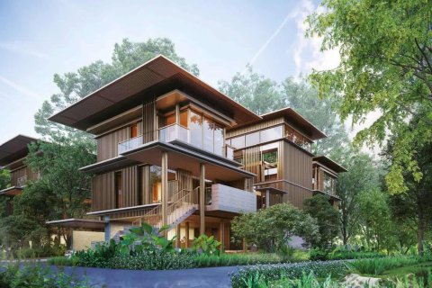 Condominio de 5 dormitorios en Bangkok, Tailandia № 165964