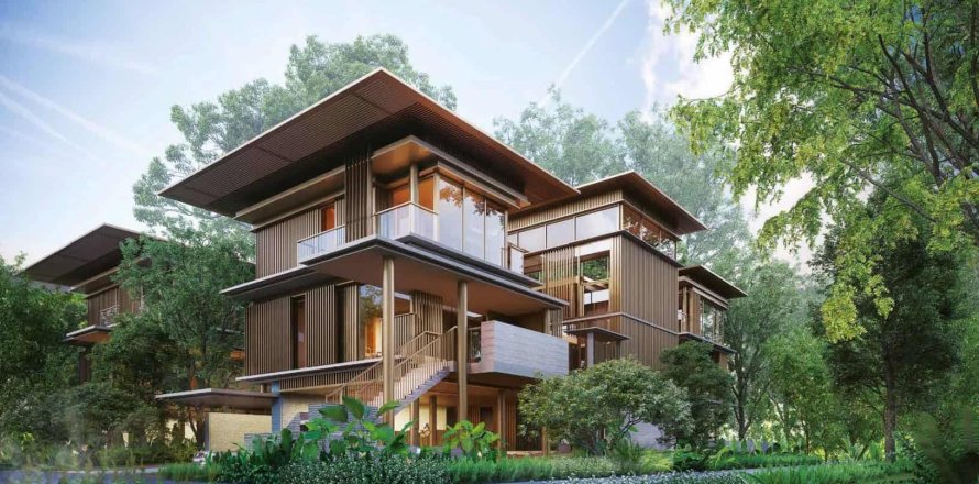 Condominio de 5 dormitorios en Bangkok, Tailandia № 165964