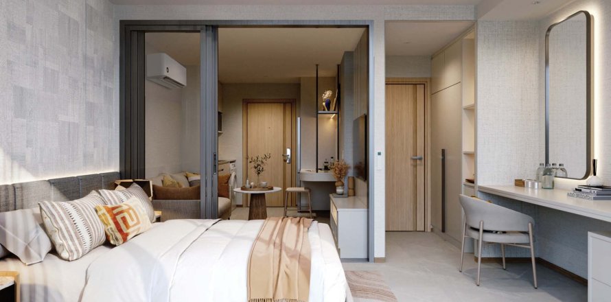 Apartamento de 2 dormitorios en Vibe Residence, Phuket, Tailandia № 158873