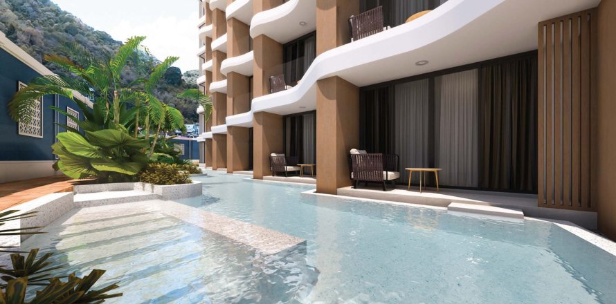 Apartamento de 1 dormitorio en Vibe Residence, Phuket, Tailandia № 158870