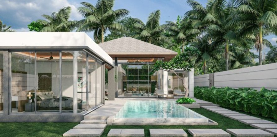 Chalet de 3 dormitorios en Bang Tao, Tailandia № 191096