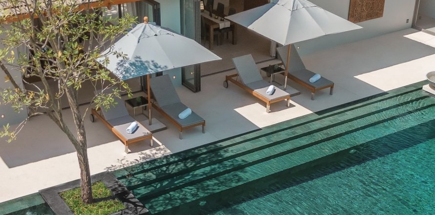 Chalet de 3 dormitorios en Anchan luxury villas, Phuket, Tailandia № 120646