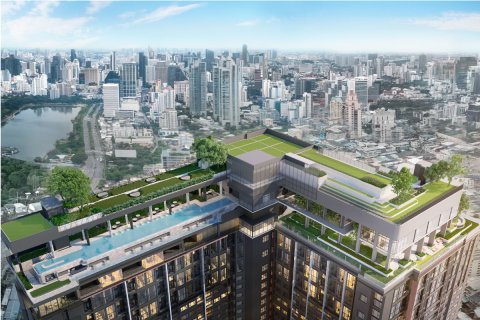 Estudio en el condominio en Bangkok, Tailandia № 157744 - foto 23