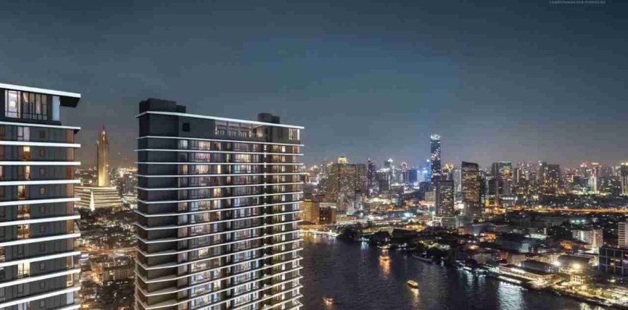 Condominio de 2 dormitorios en Thonburi, Bangkok, Tailandia № 183594