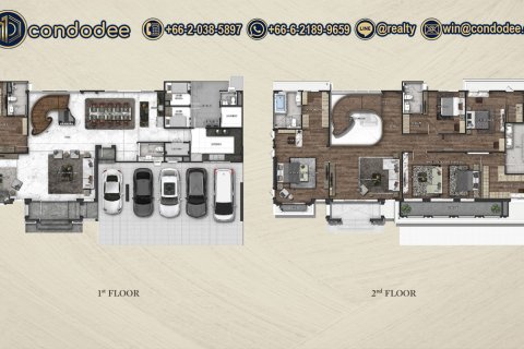 Haus in Watthana, Bangkok, Thailand 5 Schlafzimmer № 149681 - Foto 2