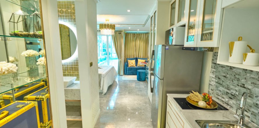 Apartamento de 2 habitaciones en Pattaya, Tailandia № 205818