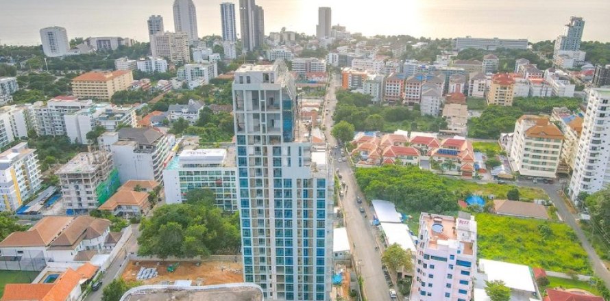 Estudio en el condominio en Pattaya, Tailandia № 205438