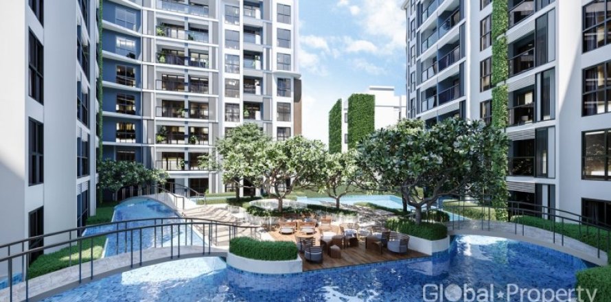 Estudio en el condominio en Pattaya, Tailandia № 205437