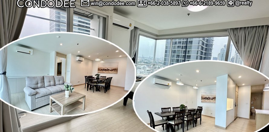 Eigentumswohnung in Sathon, Bangkok, Thailand, 4 Schlafzimmer  № 201044