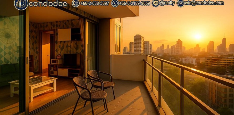 Condo in Watthana, Bangkok, Thailand, 2 bedrooms  № 201049