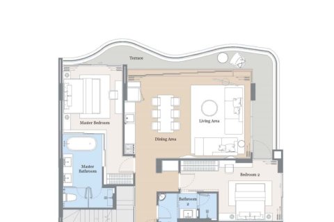 Apartamento de 2 dormitorios en Bang Tao, Tailandia № 165941 - foto 14