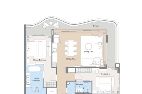 Apartamento de 2 dormitorios en Bang Tao, Tailandia № 165943 - foto 14