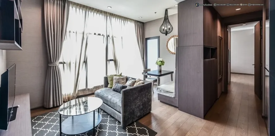 Condo in Sathon, Bangkok, Thailand, 1 bedroom  № 201397