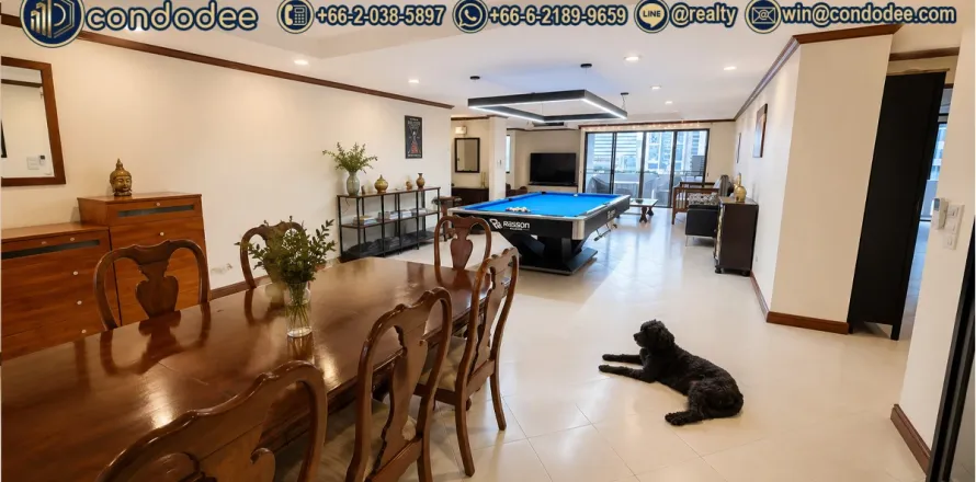 Condo à Watthana, Bangkok, Thaïlande, 3 chambres № 201399