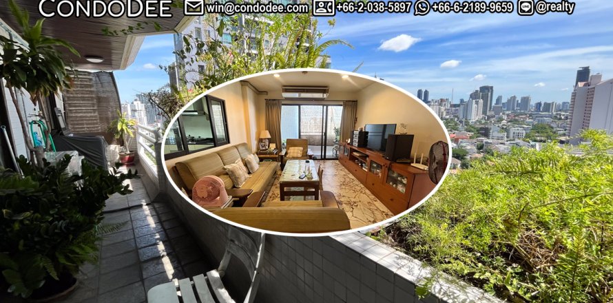 Condo à Watthana, Bangkok, Thaïlande, 3 chambres  № 201100