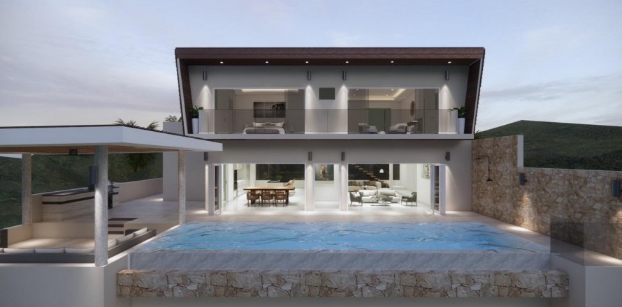 Villa à The Heights, Ko Samui, Thaïlande 4 chambres № 54879