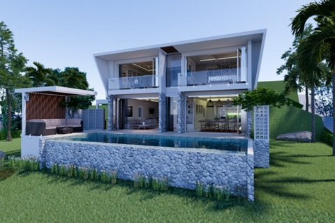 Chalet de 2 dormitorios en The Heights, Ko Samui, Tailandia № 69270