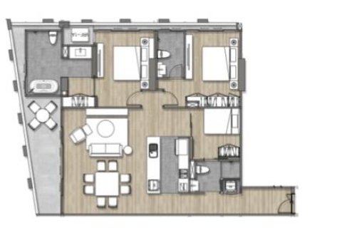 Condo à Bangkok, Thaïlande, 2 chambres № 166861 - photo 14
