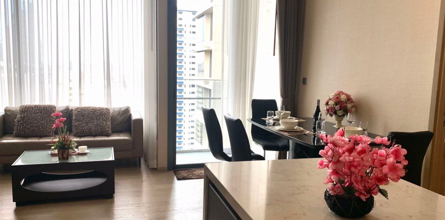 Condo à Bangkok, Thaïlande, 2 chambres à THE ESSE ASOKE  № 50965