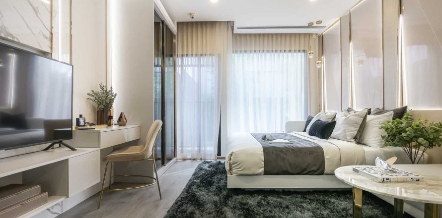 Condominio de 1 dormitorio en Bangkok, Tailandia № 166880