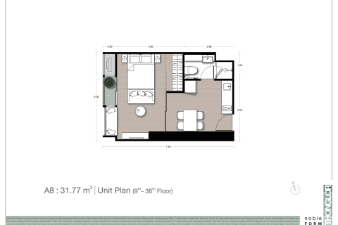Condominio de 1 dormitorio en Bangkok, Tailandia № 166875 - foto 16